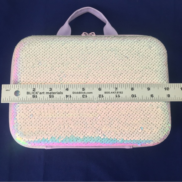 🎉HP🎉 Mermaid Sequin Hard Storage Case - Picture 7 of 12